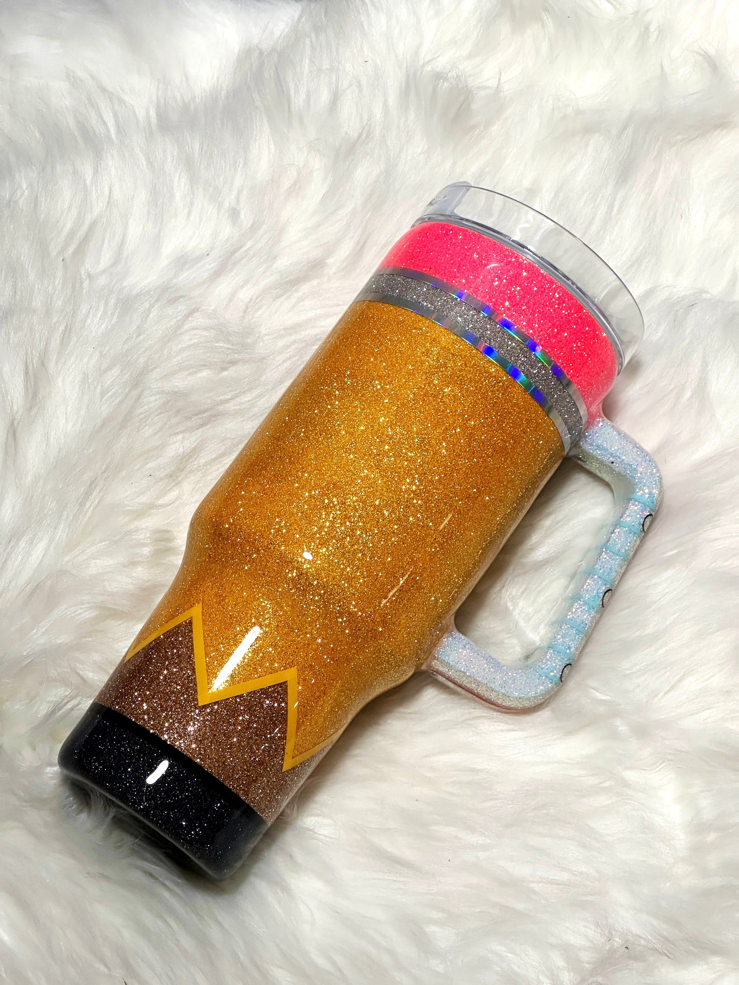 Pencil tumbler teacher tumbler