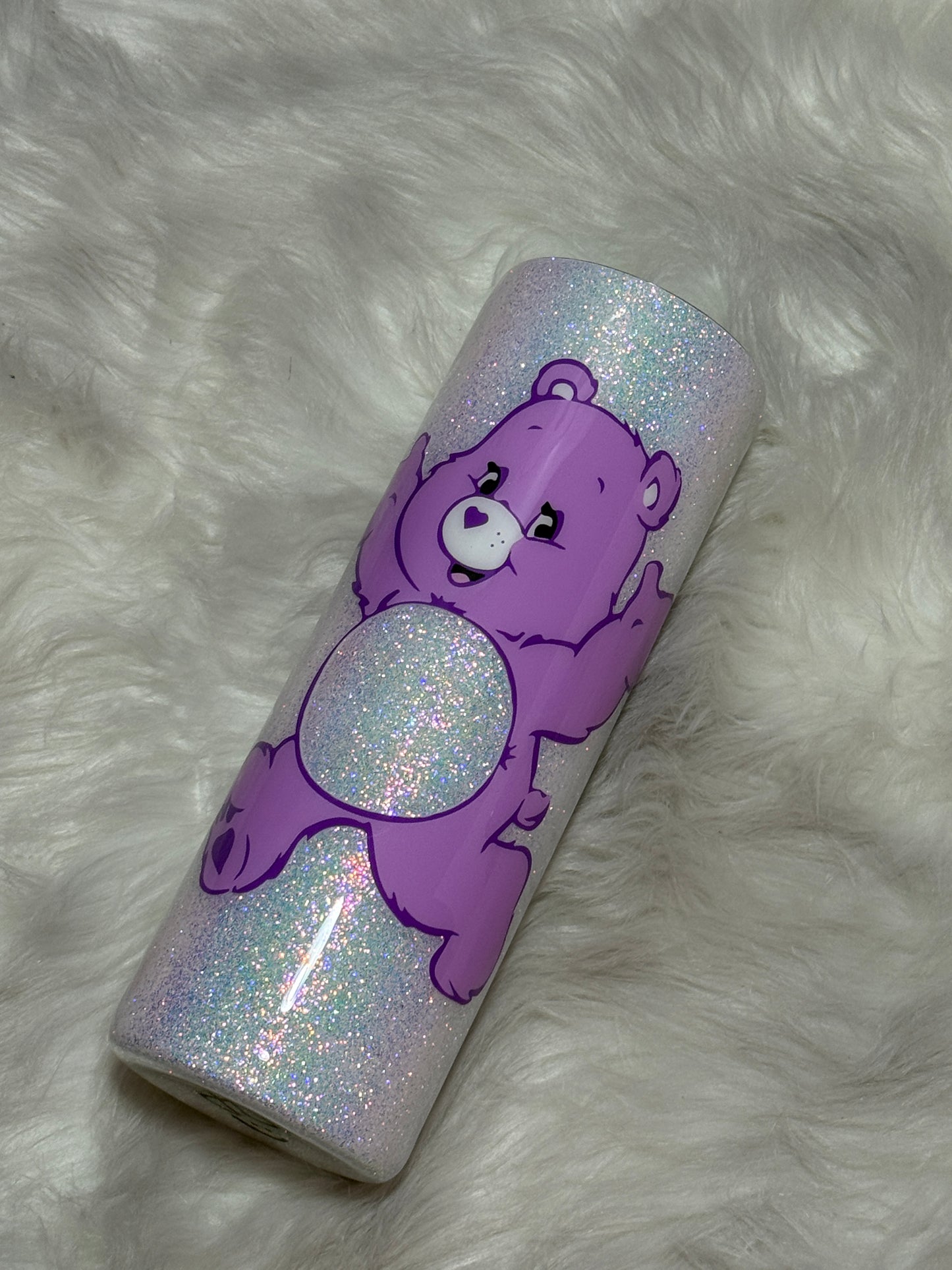 Naughty Bear hidden message tumbler