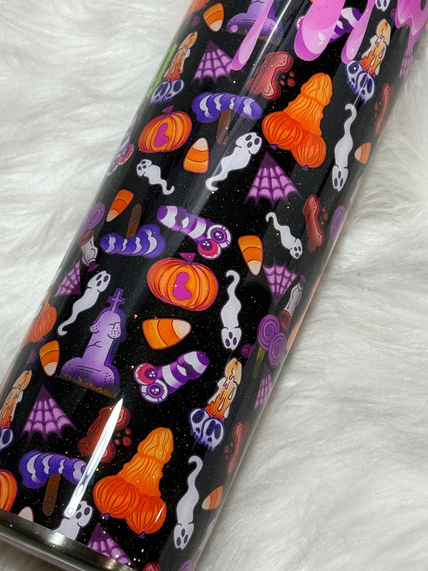 Halloween Candy Peen Tumbler