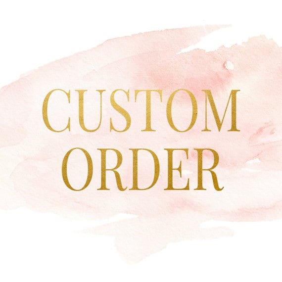 Custom tumbler order