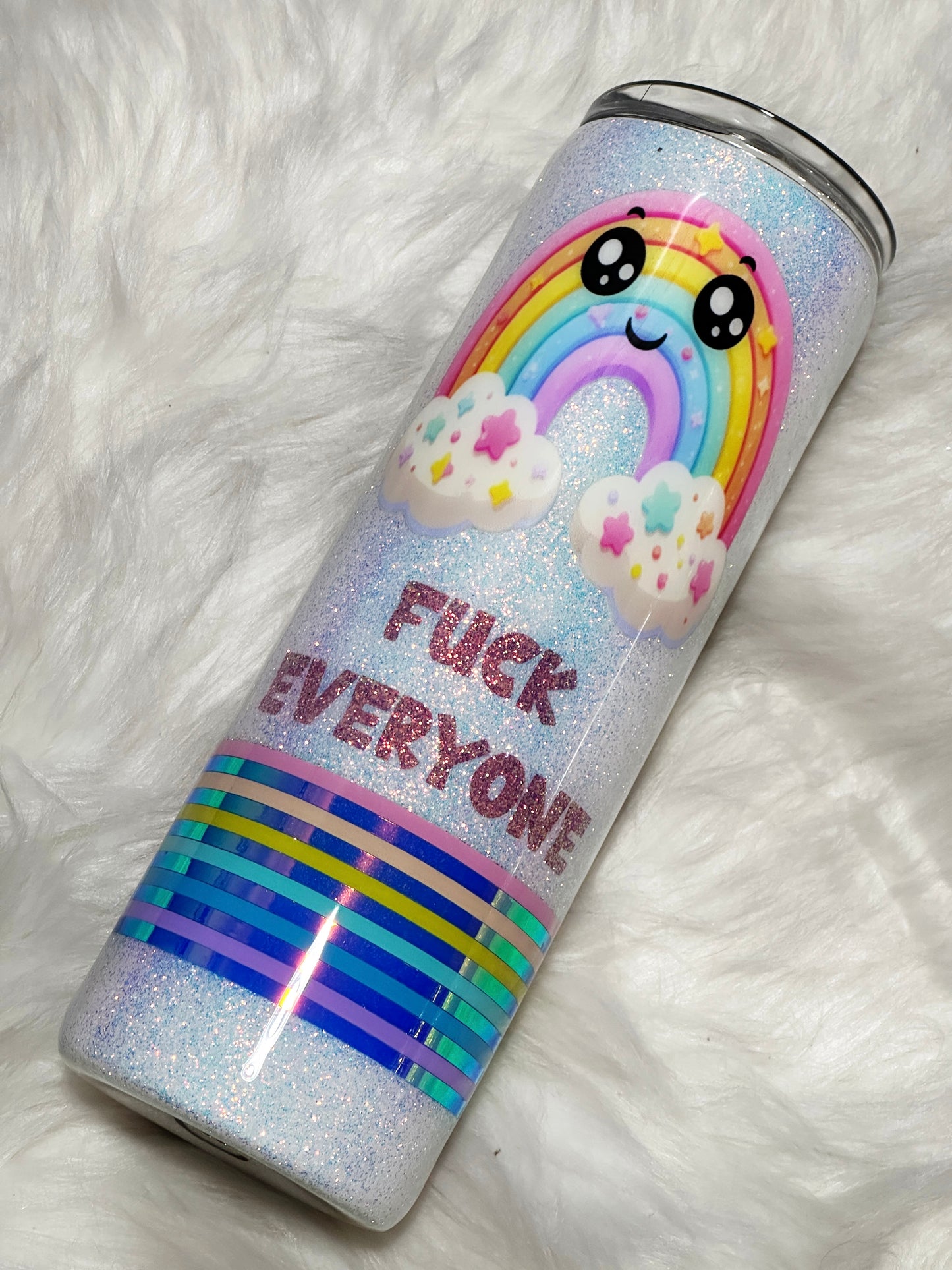 Sassy little rainbow hidden message