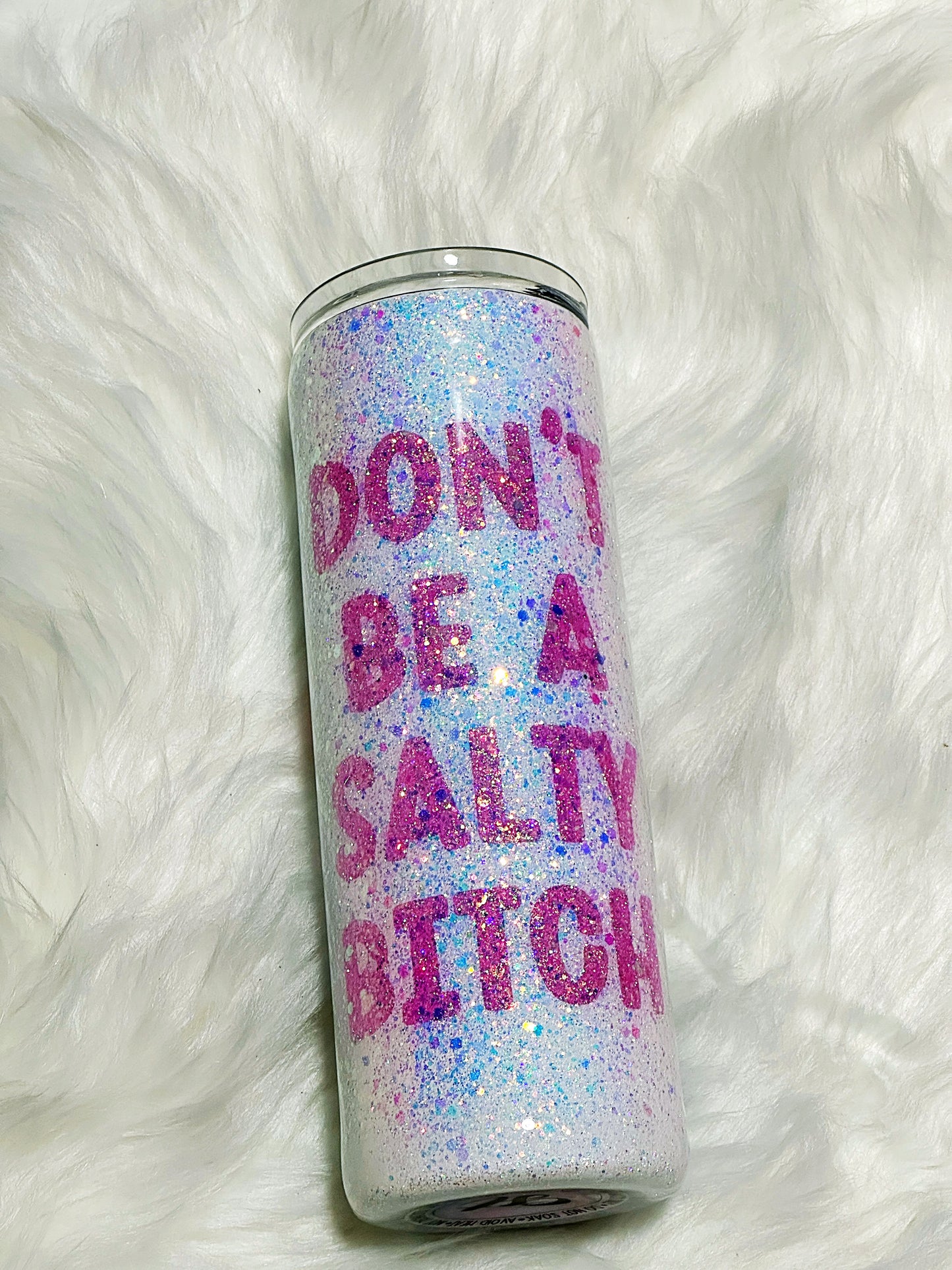 Mermaid hidden message tumbler