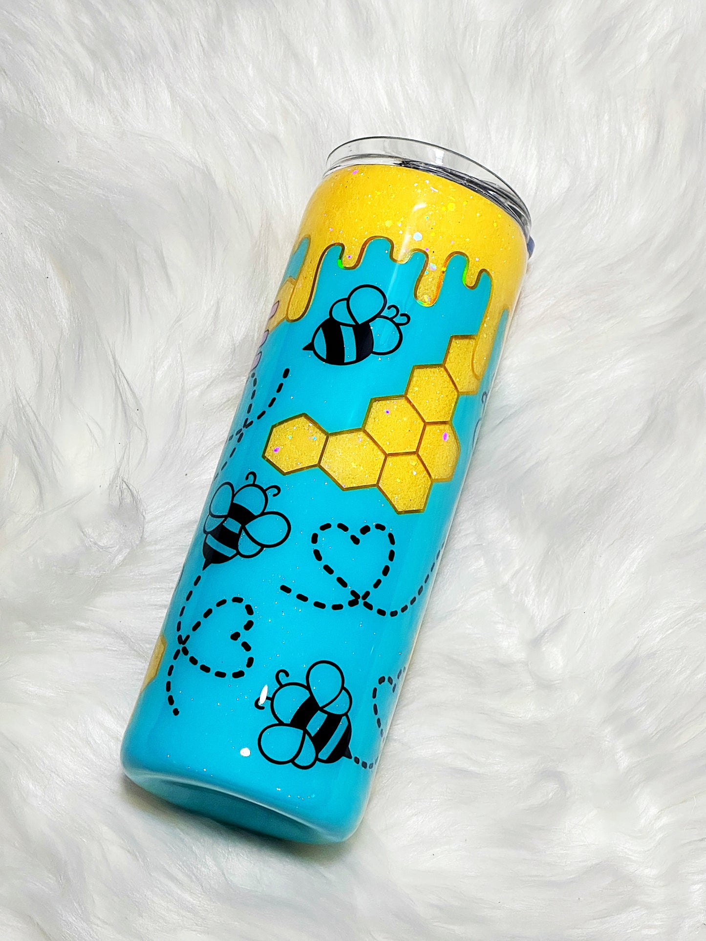 Honeycomb Bumblebee tumbler