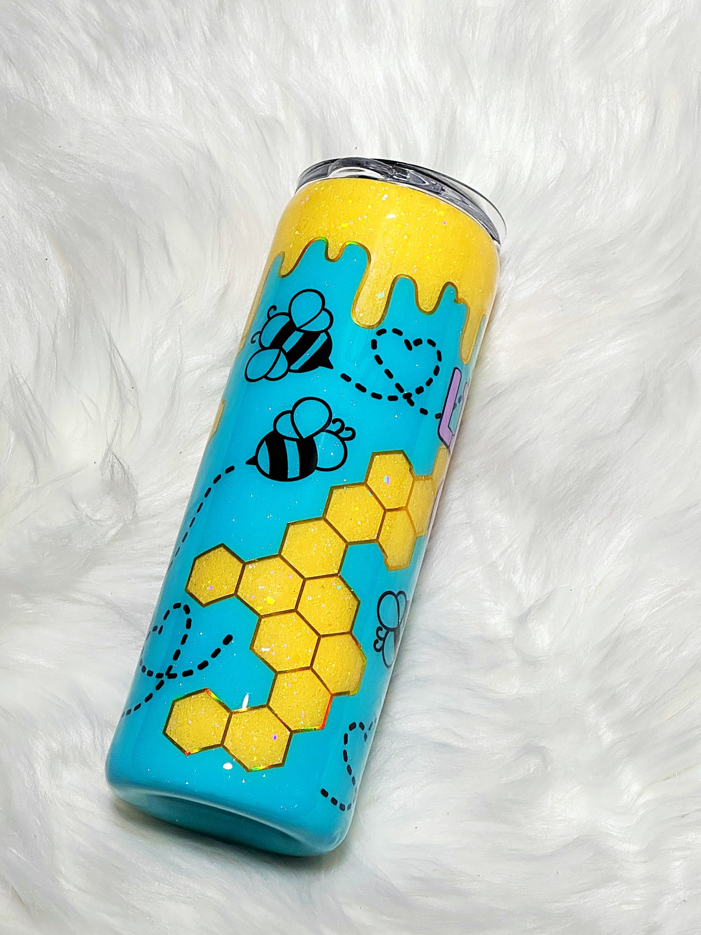 Honeycomb Bumblebee tumbler