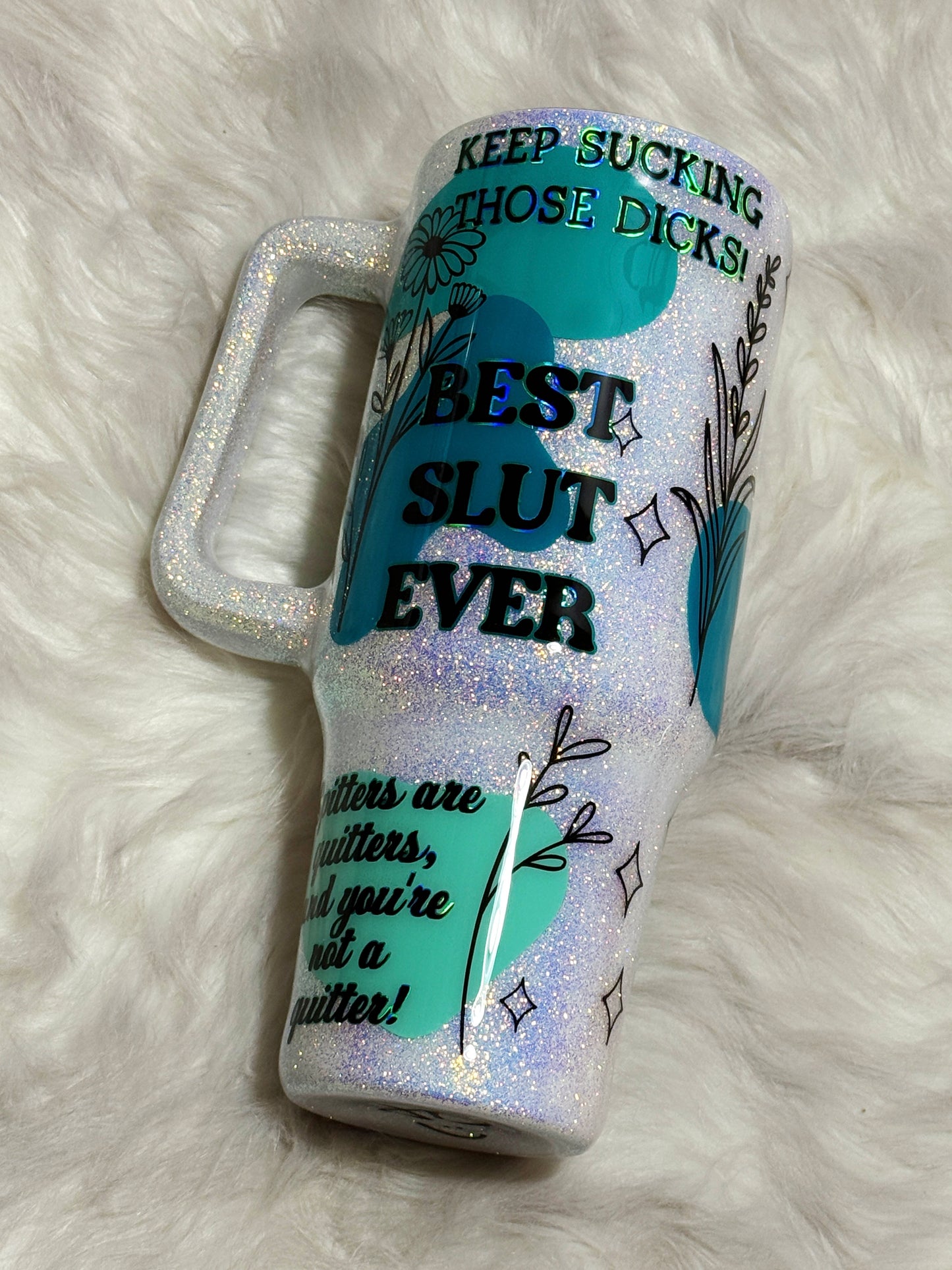 Positive Hoe-firmations tumbler