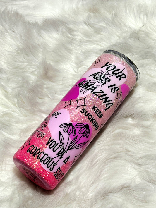 Positive Hoe-firmations tumbler