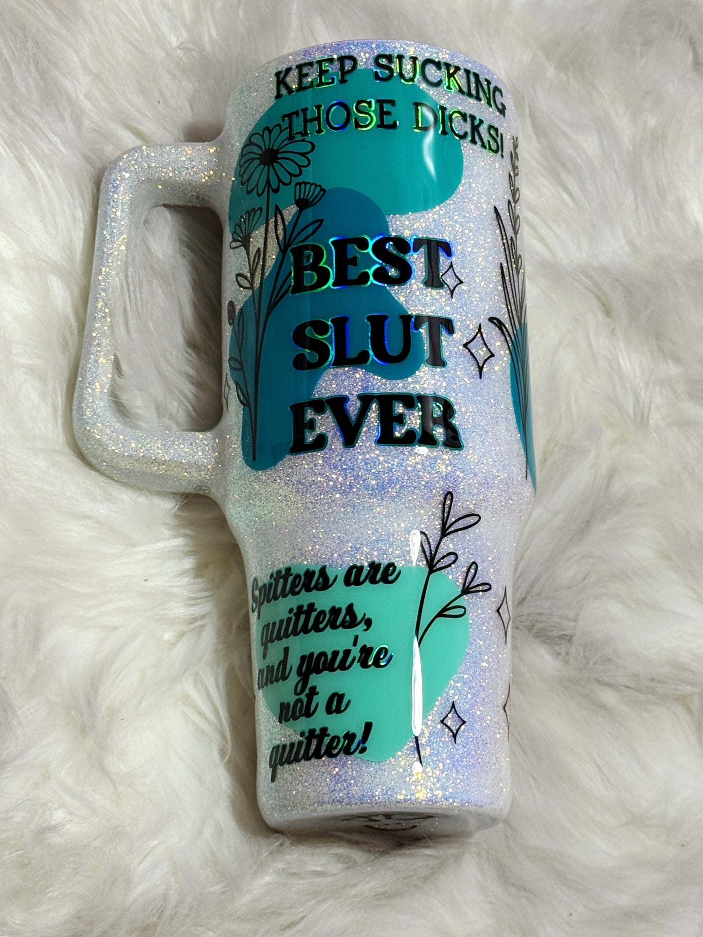 Positive Hoe-firmations tumbler