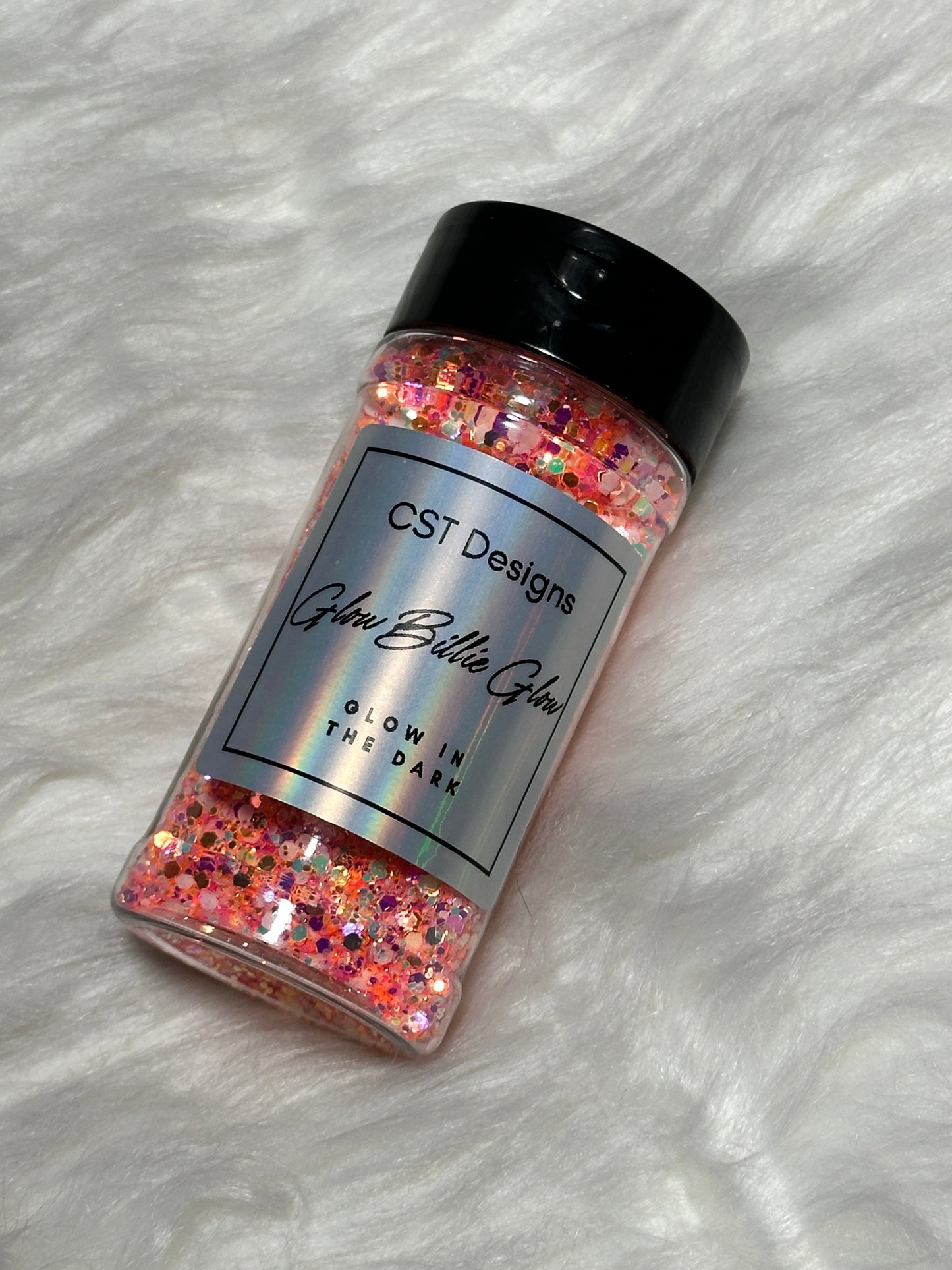 "GLOW BILLIE GLOW" CUSTOM GLOW GLITTER
