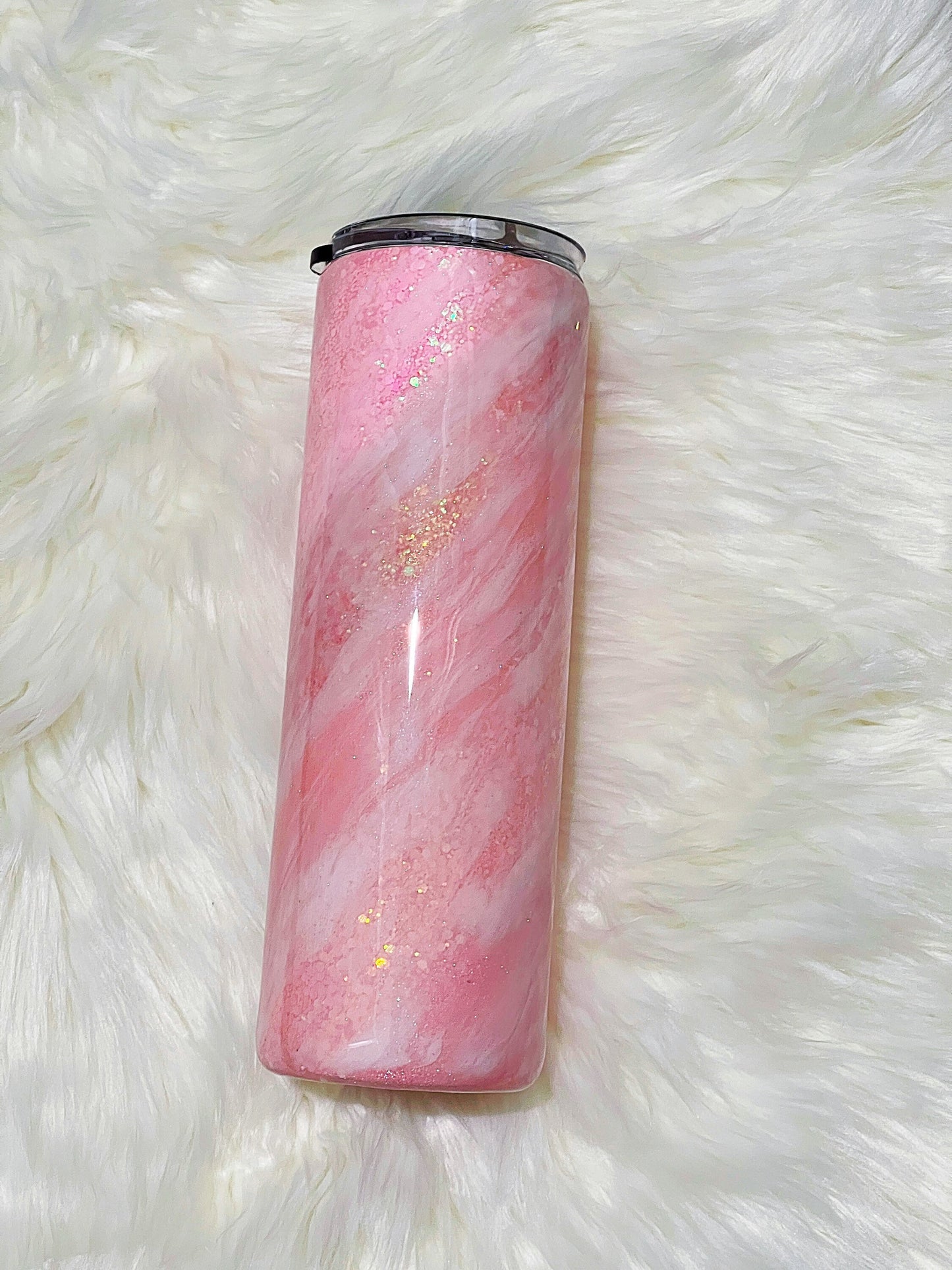 Pink milky way tumbler