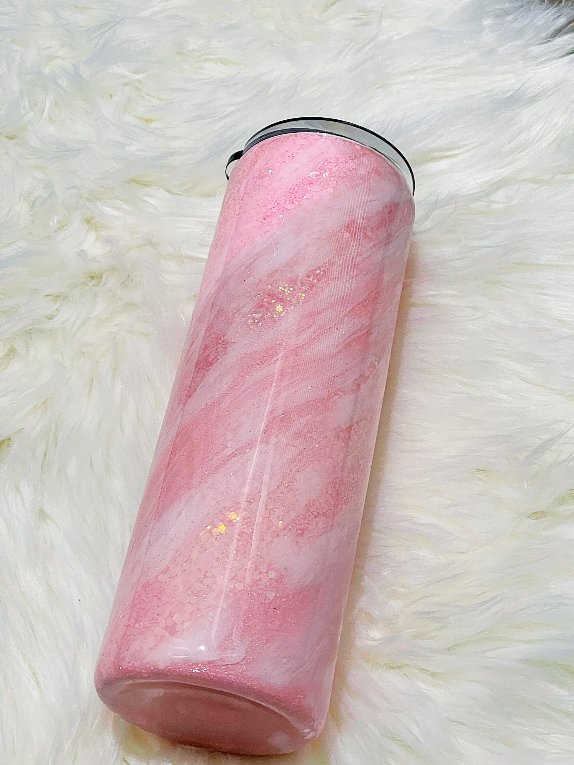 Pink milky way tumbler