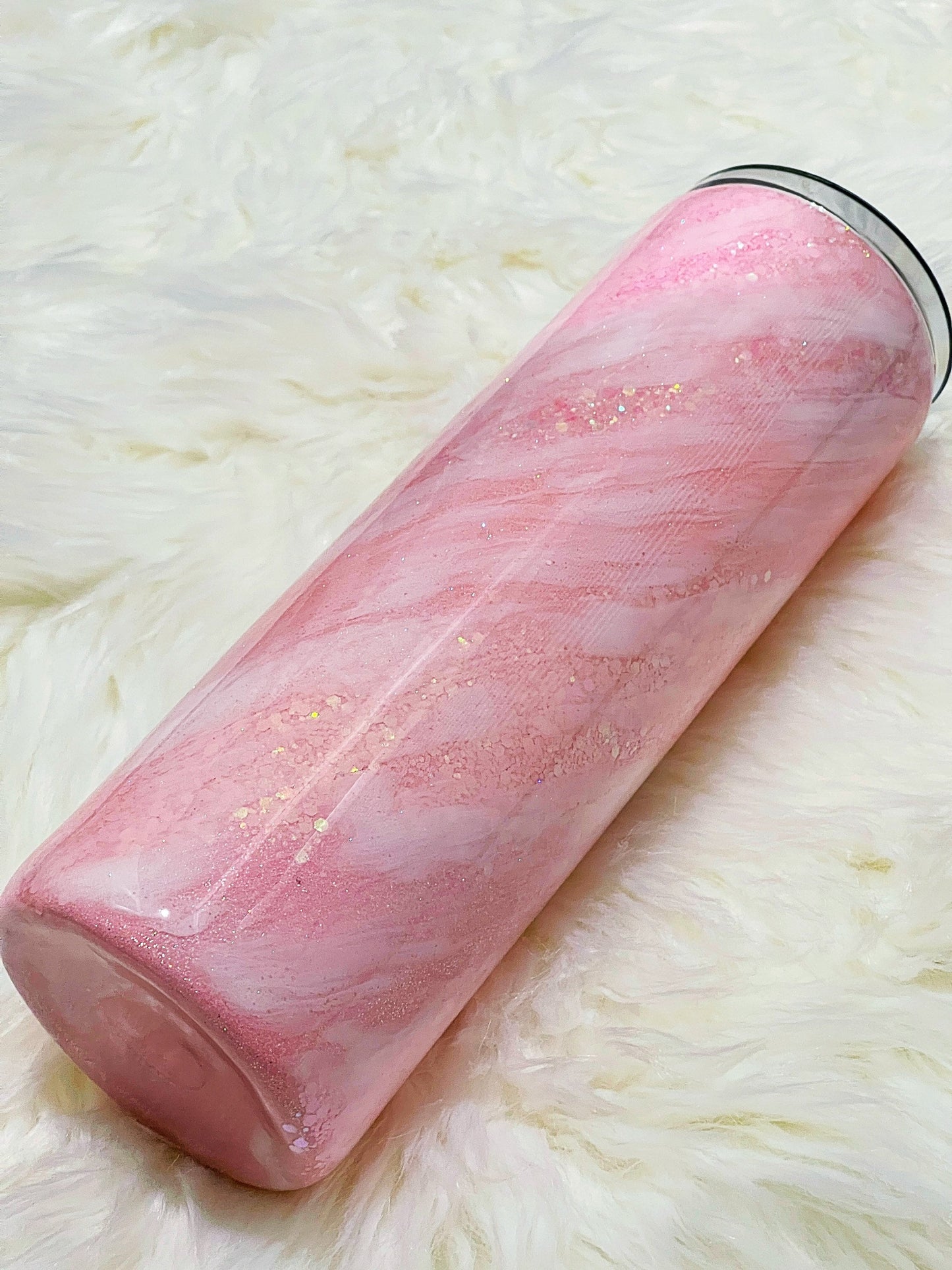 Pink milky way tumbler